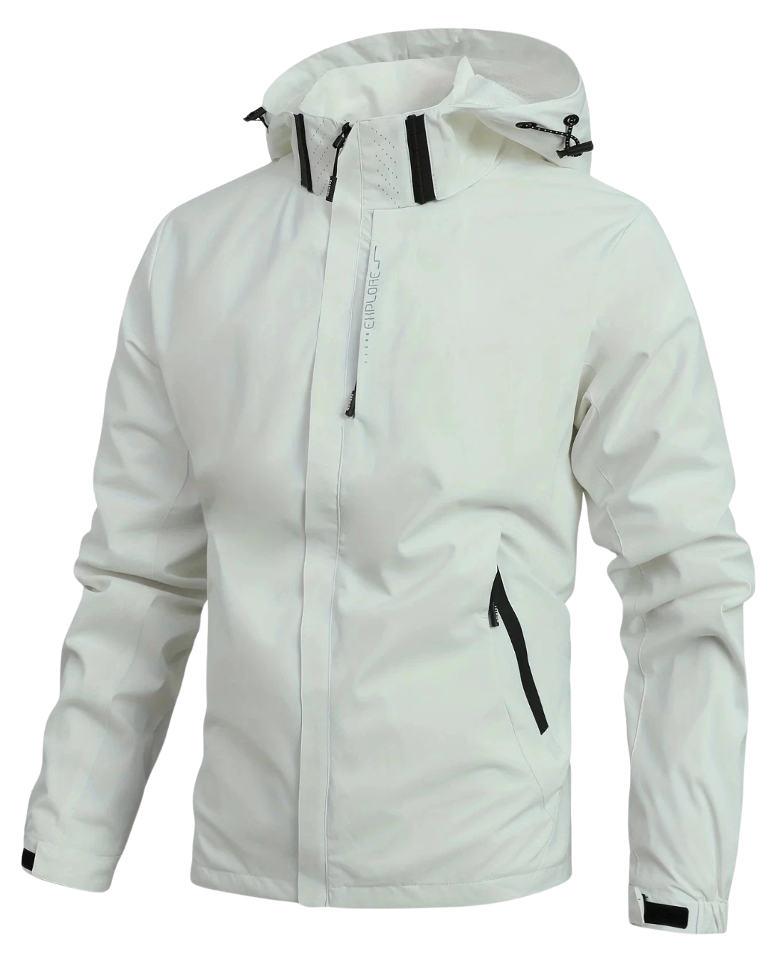 Men’s Lightweight Rain Jacket – Waterproof Hooded Outdoor Windbreaker