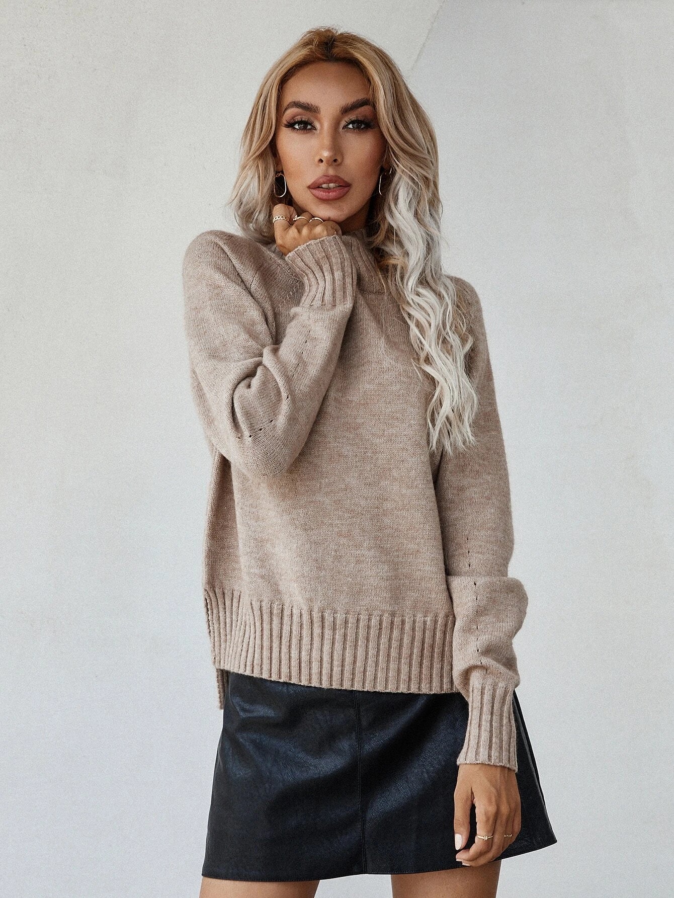 Ella Simple Knit Sweater