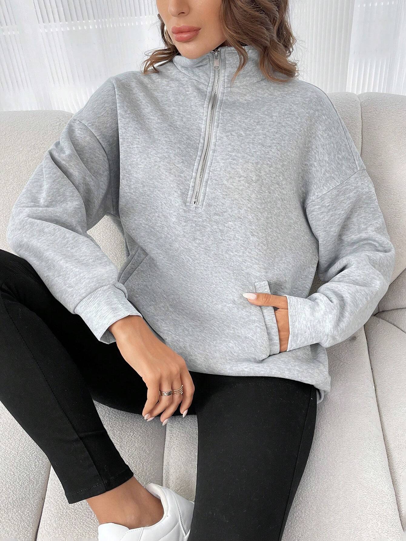 Maya Zip-Up Sweatshirt