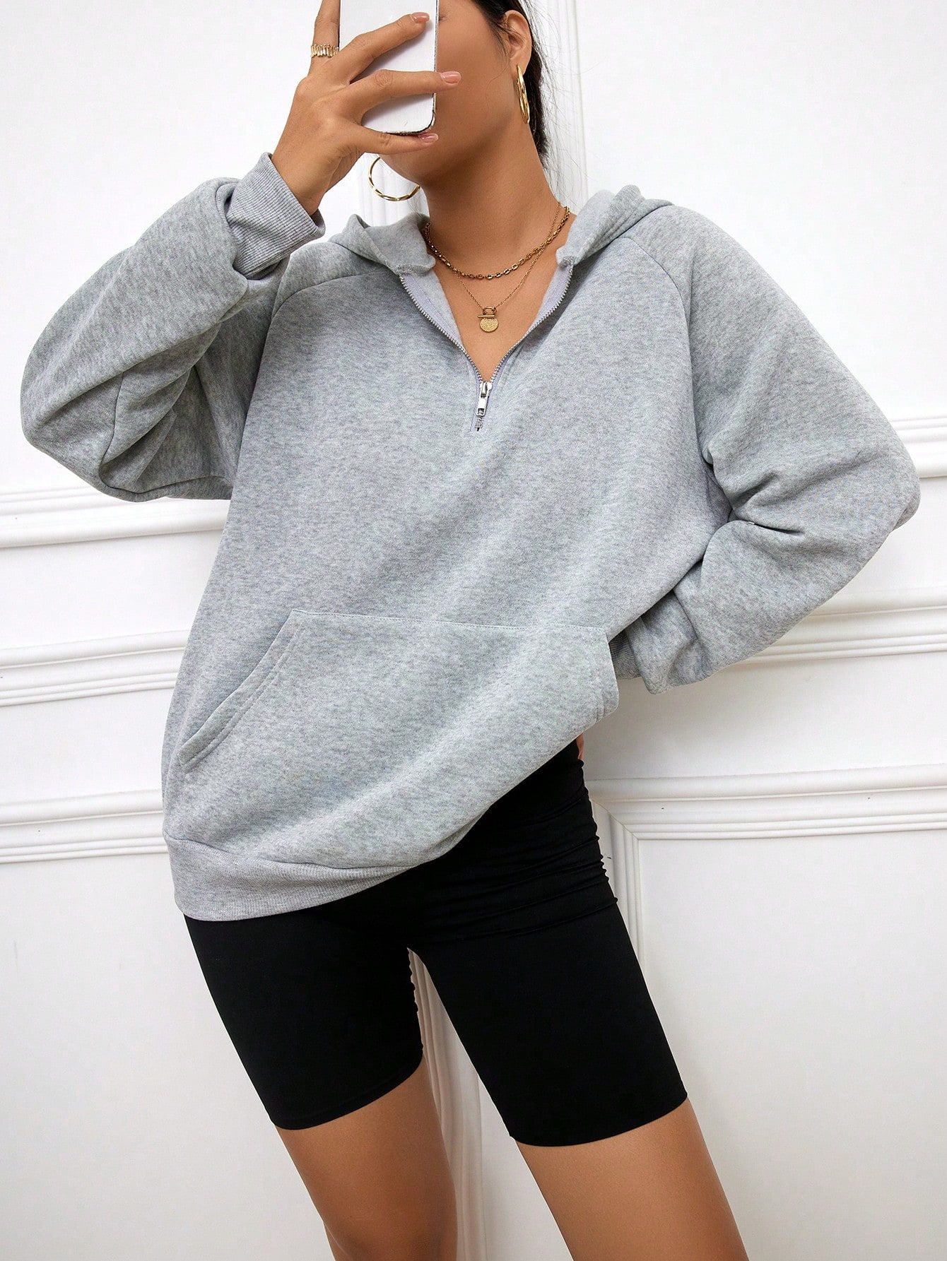 Maya Zip-Up Sweatshirt