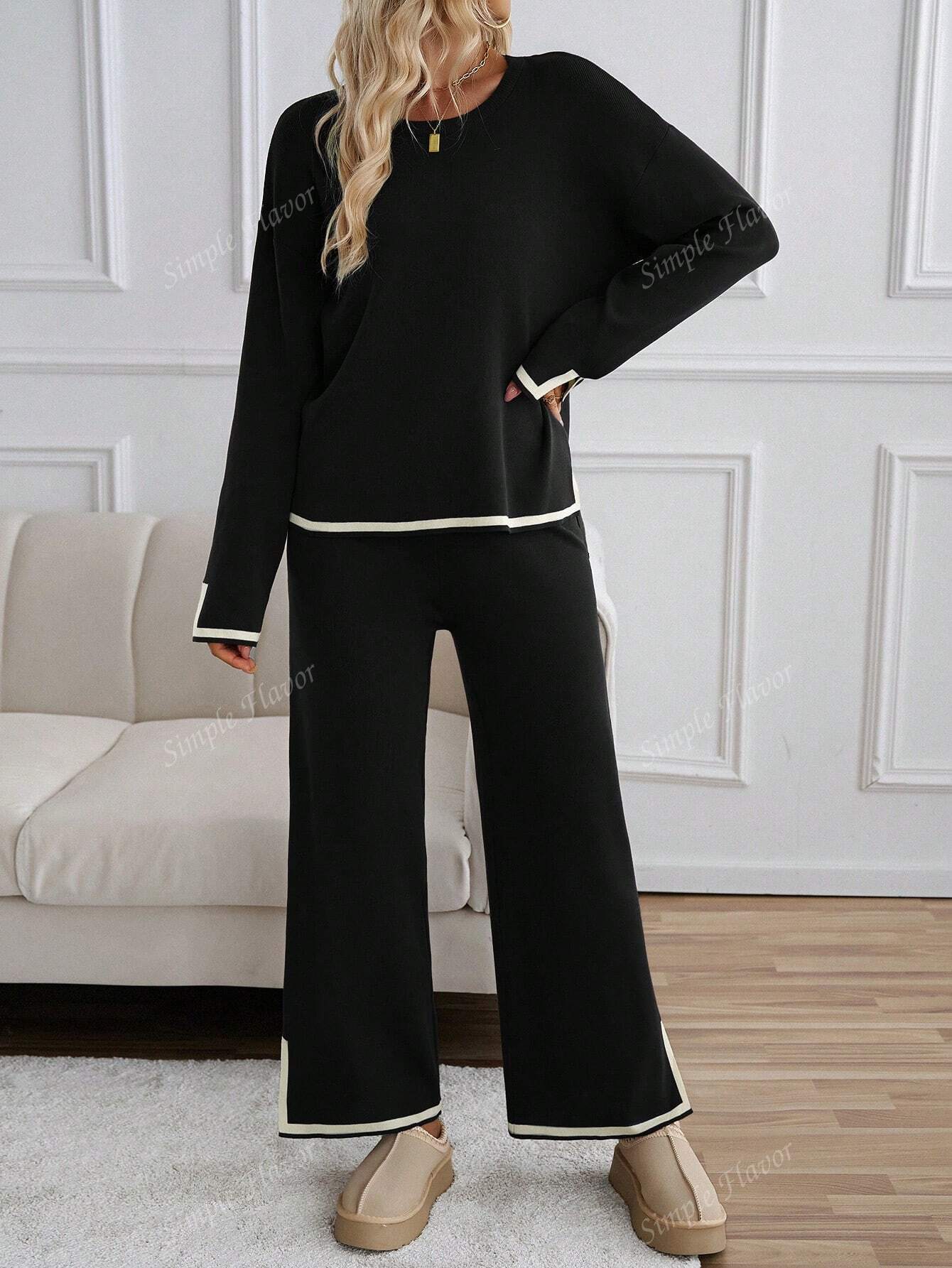 Sophie Knitted Two-Piece Set