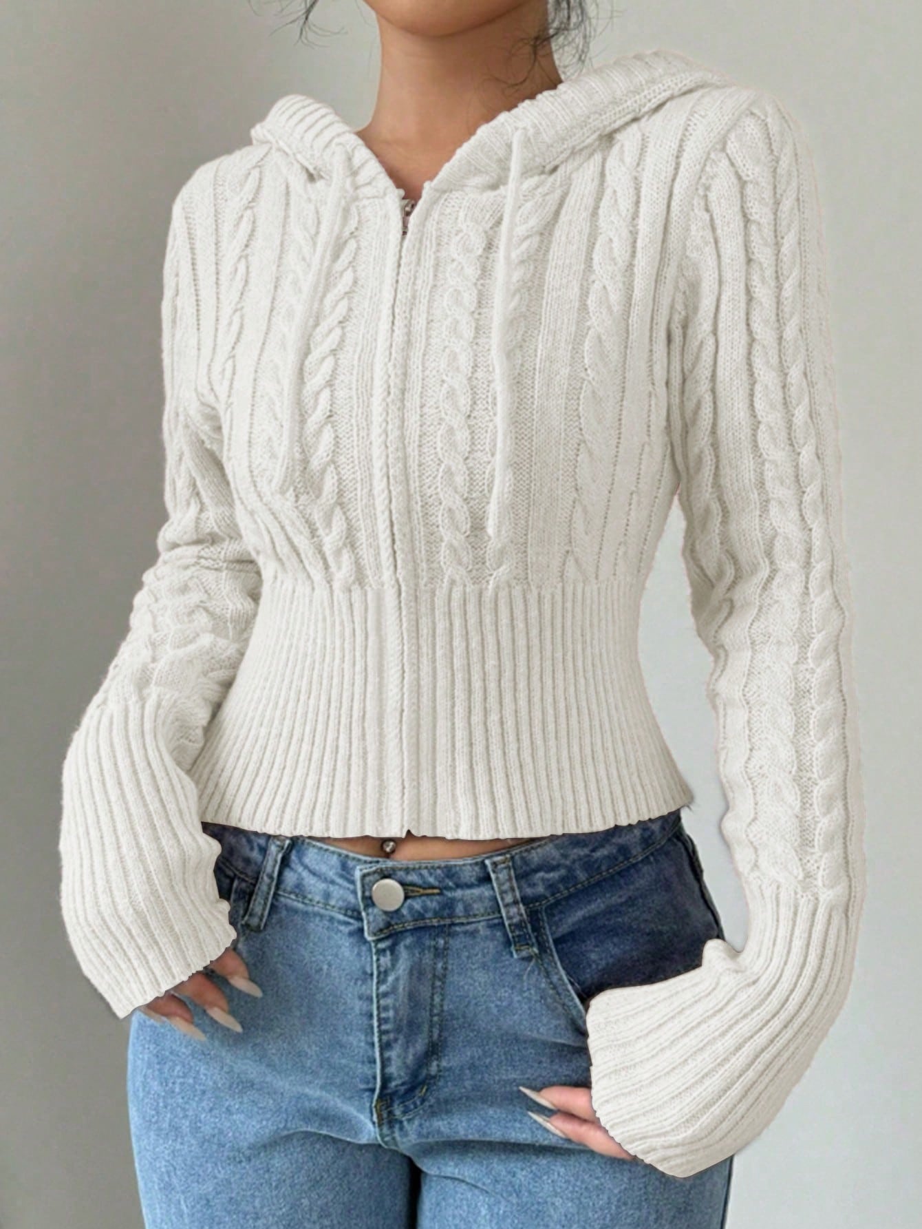 Mila Zip-Front Hoodie