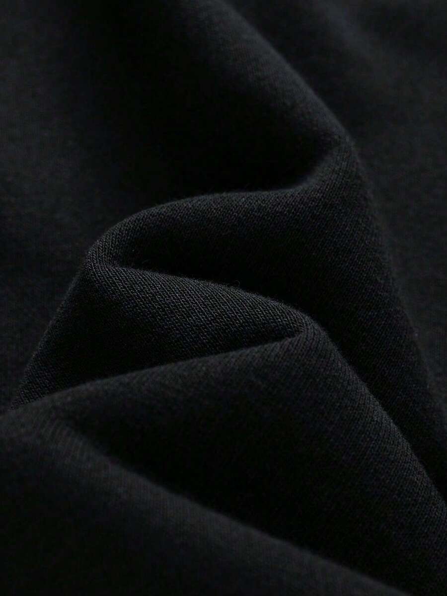 Men’s Half-Zip Hoodie – Solid Color Casual Sweatshirt for Autumn & Winter