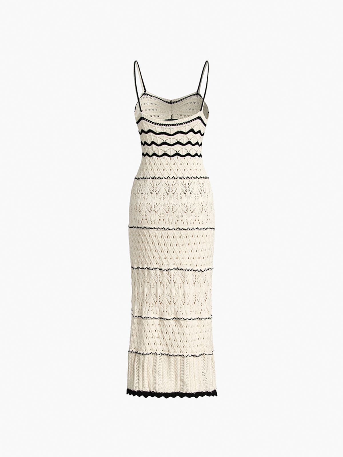 Sir�ne Paros Crochet Eyelet See Through Midi Dress