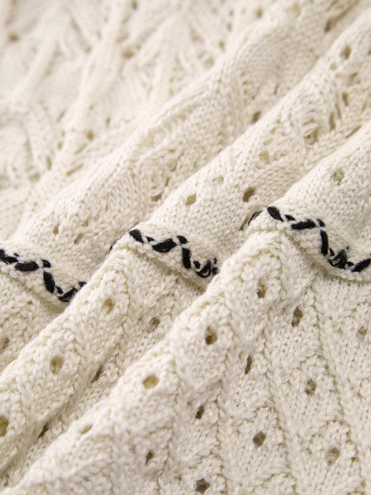 Sir�ne Paros Crochet Eyelet See Through Midi Dress