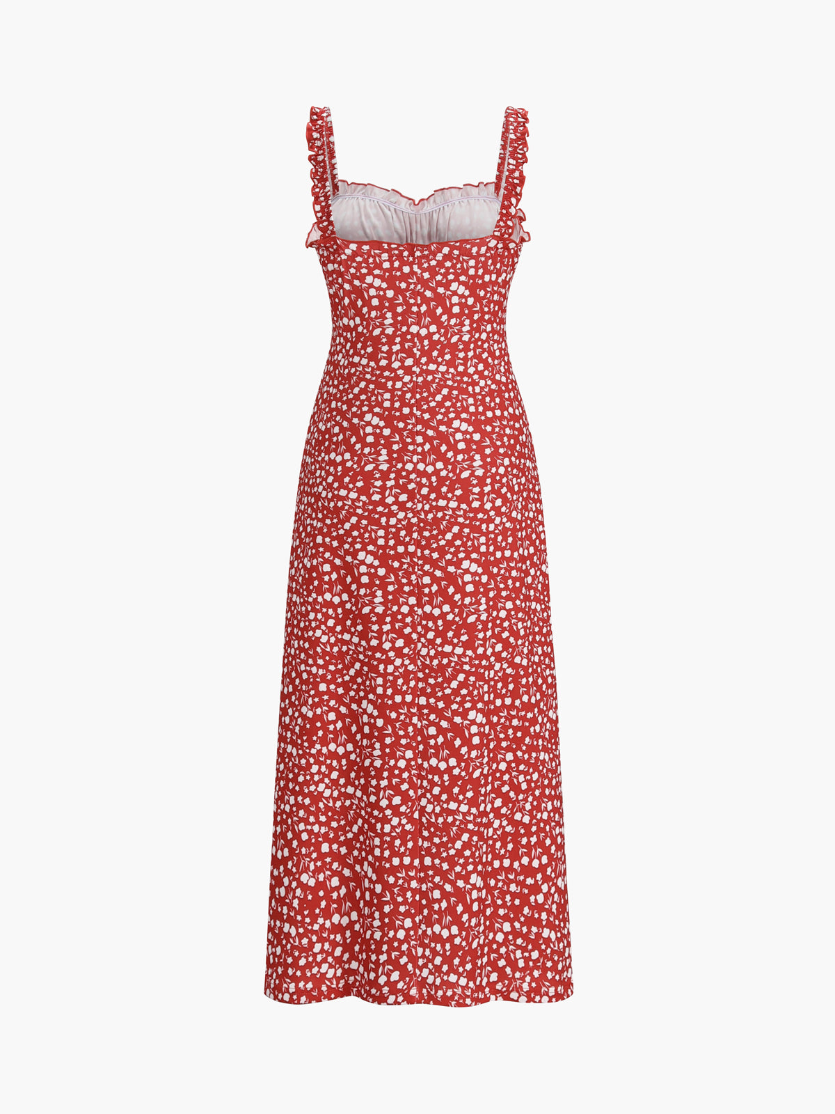 Leva Cami florales böhmisches Urlaubs-Midikleid