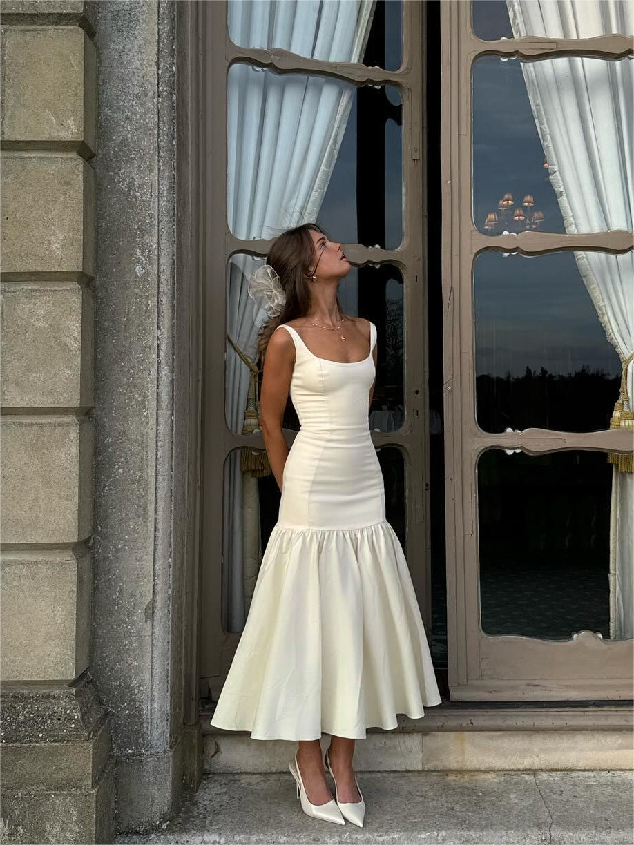 Jaelvine Ruffle Long Cami Sundress