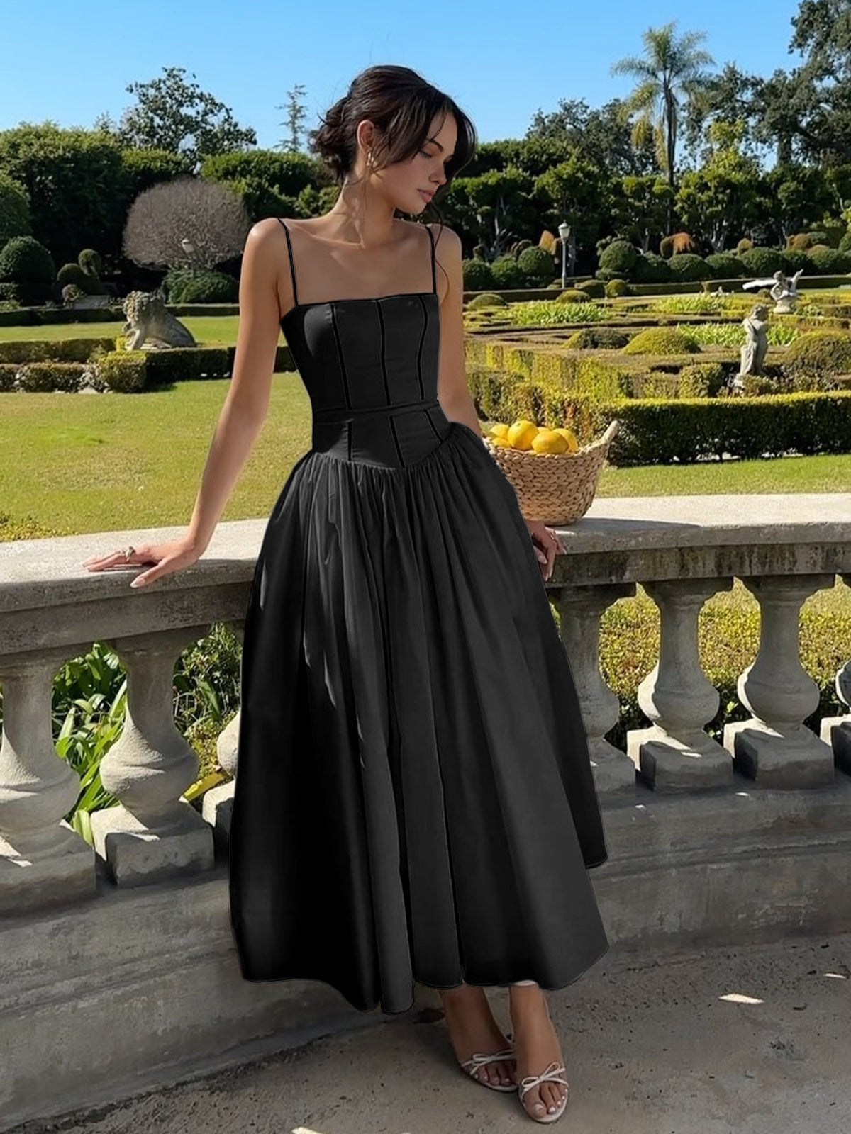 Melor – Serendipity – Französisches, fließendes langes Kleid