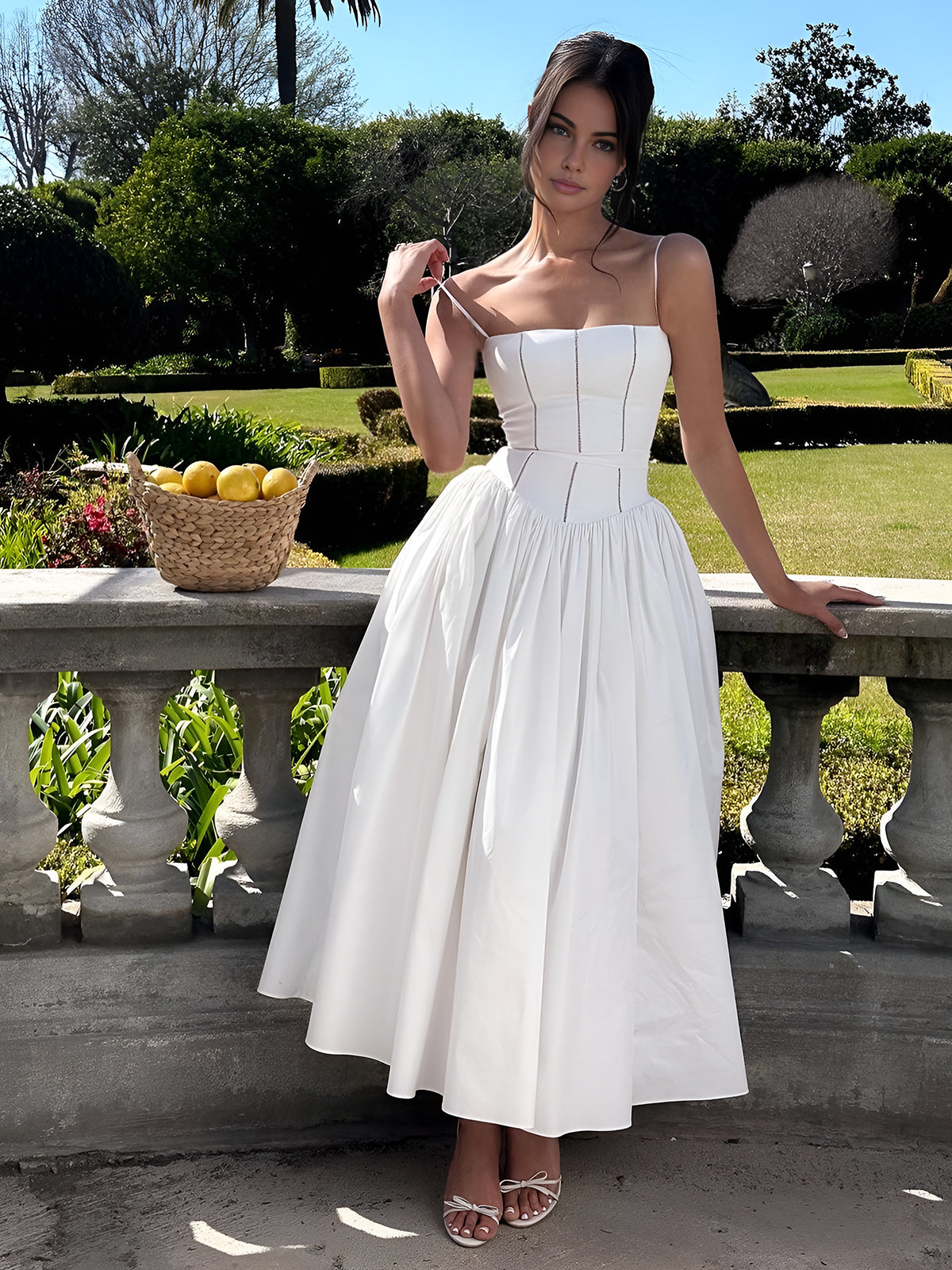 Melor – Serendipity – Französisches, fließendes langes Kleid
