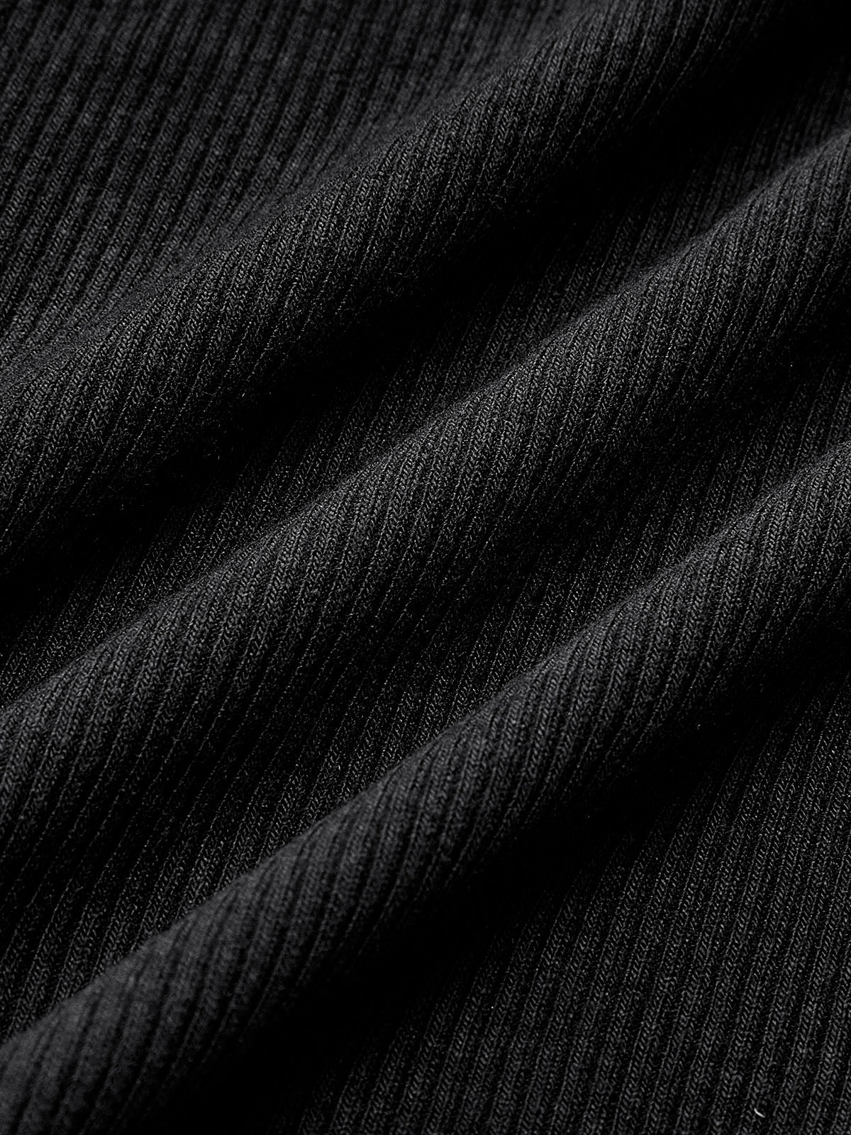 Larine Basic Langarm-Top mit Paspelierung