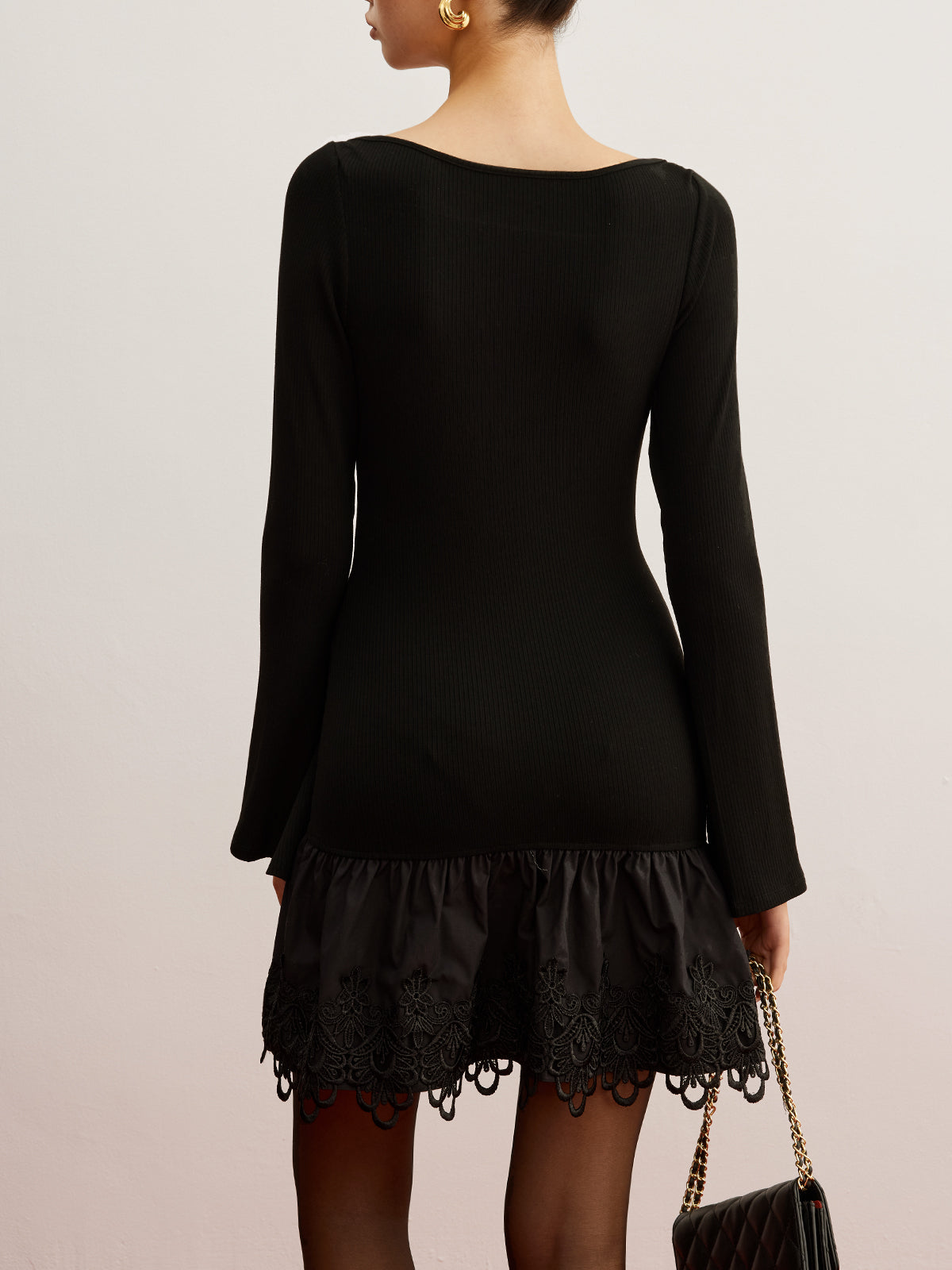 Silkwind Jerseykleid mit Cut-Out-Panel