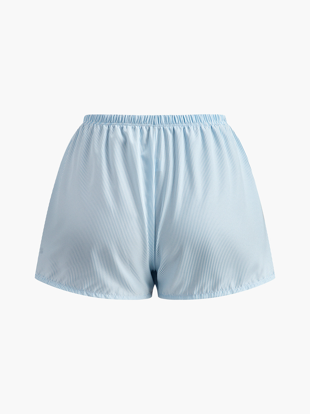 Myrise Randig Bikini Med Matchande Shorts