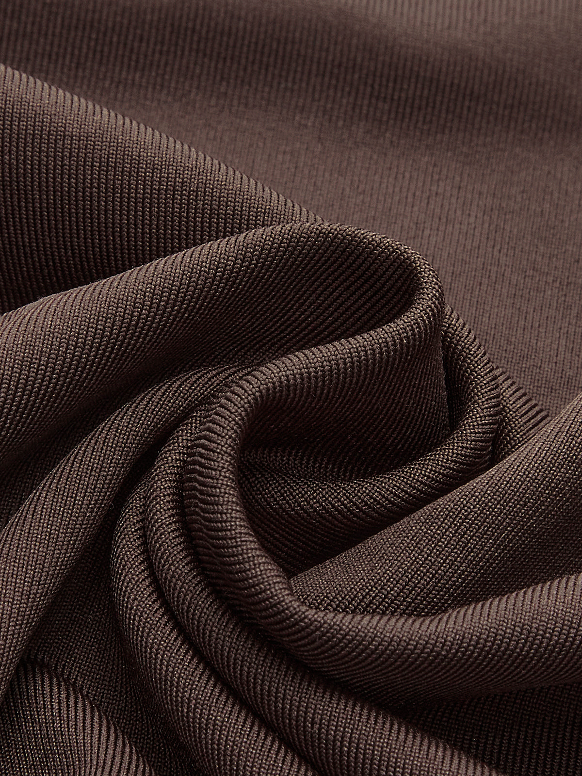 Qelys – Gerafftes Kleid mit Netzdetail und Knotendetail