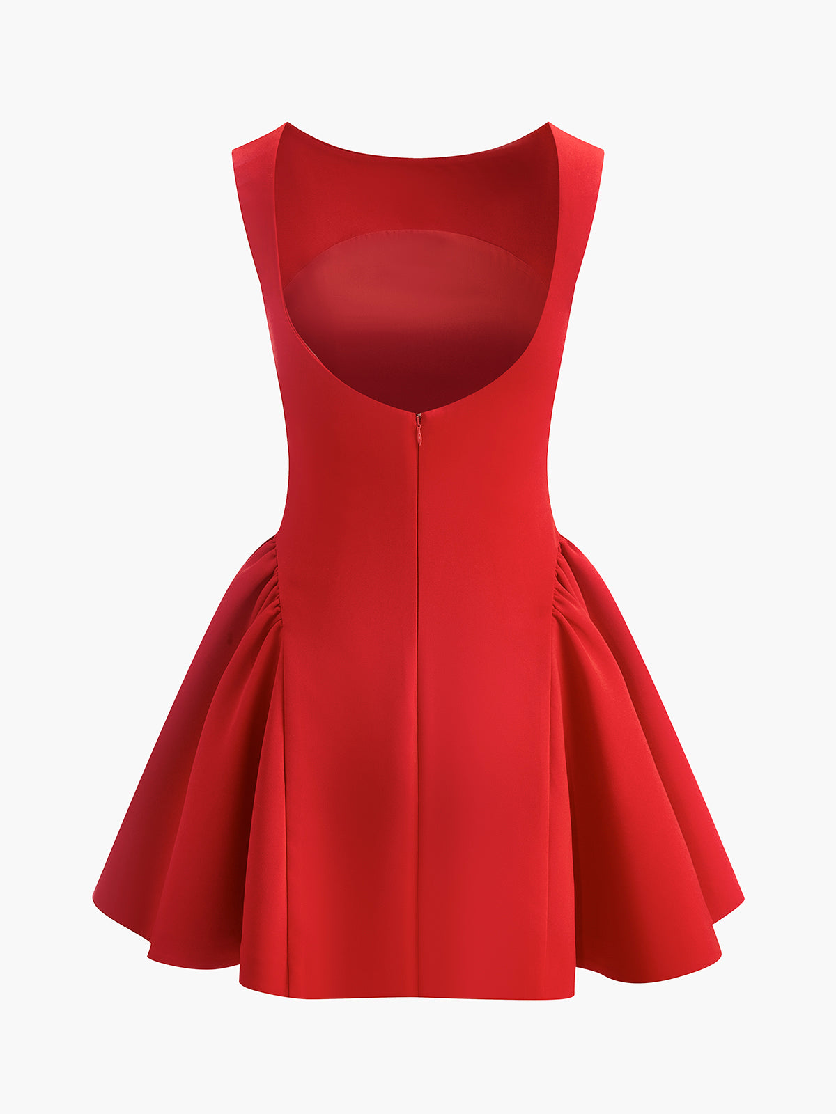 SelynŽ Backless Sleeveless Flared Dress