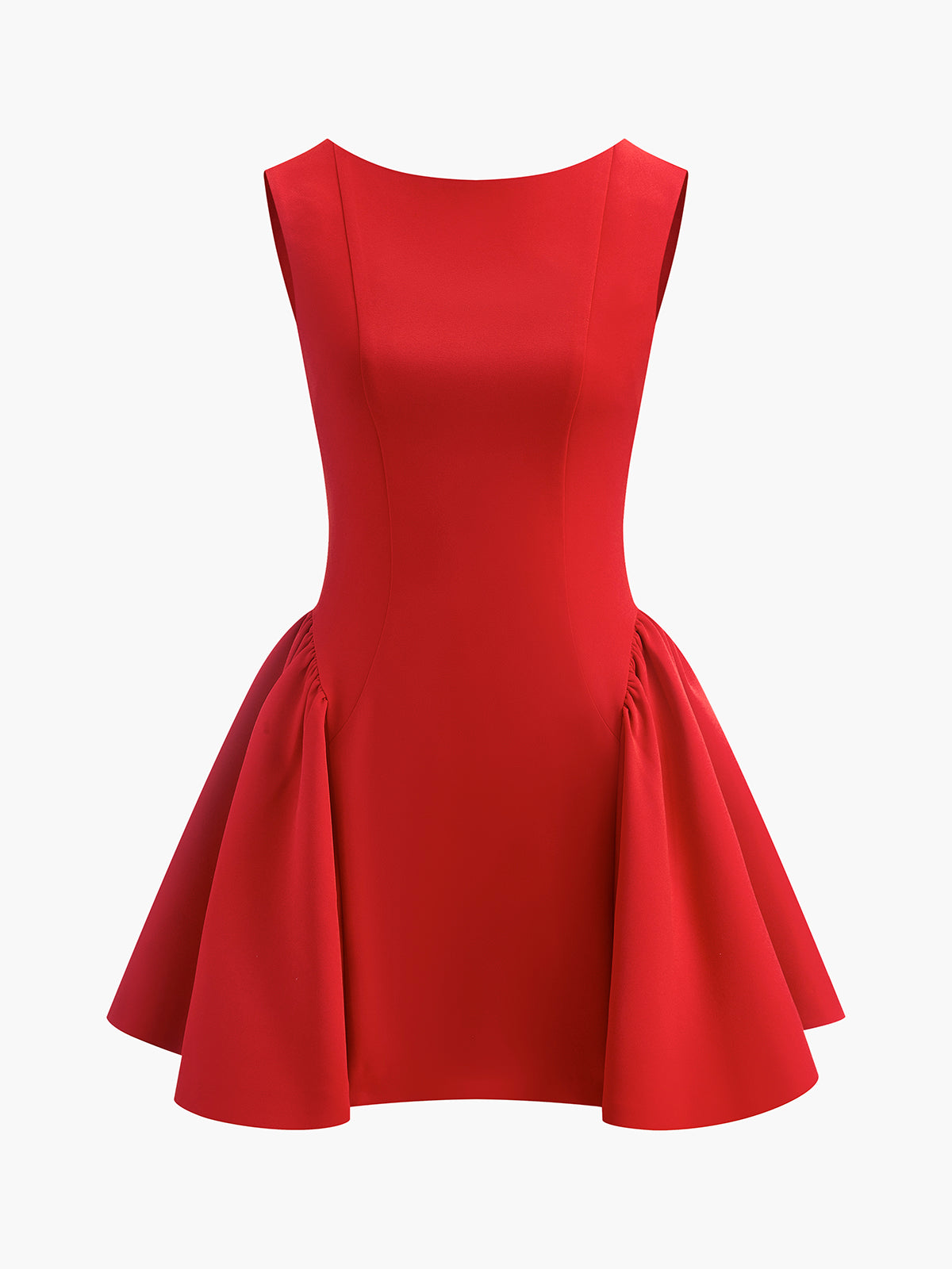 SelynŽ Backless Sleeveless Flared Dress
