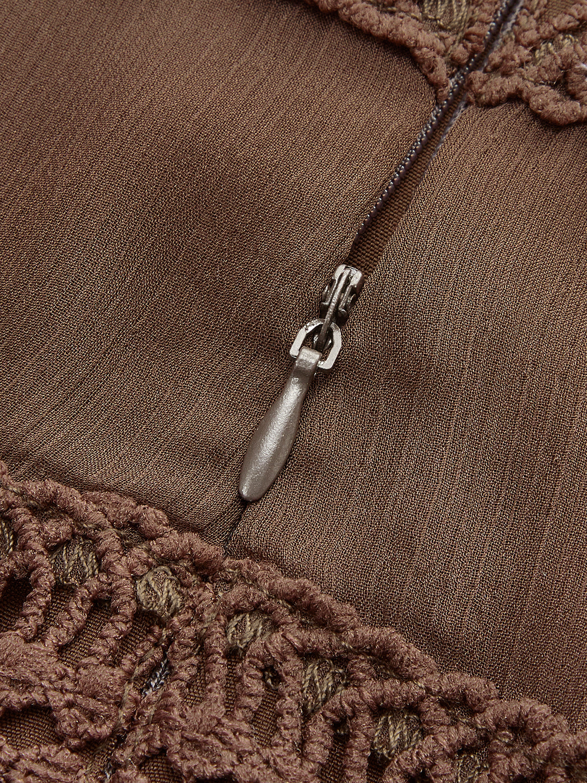 Kilviel Boho Halvtransparent Chiffongklänning