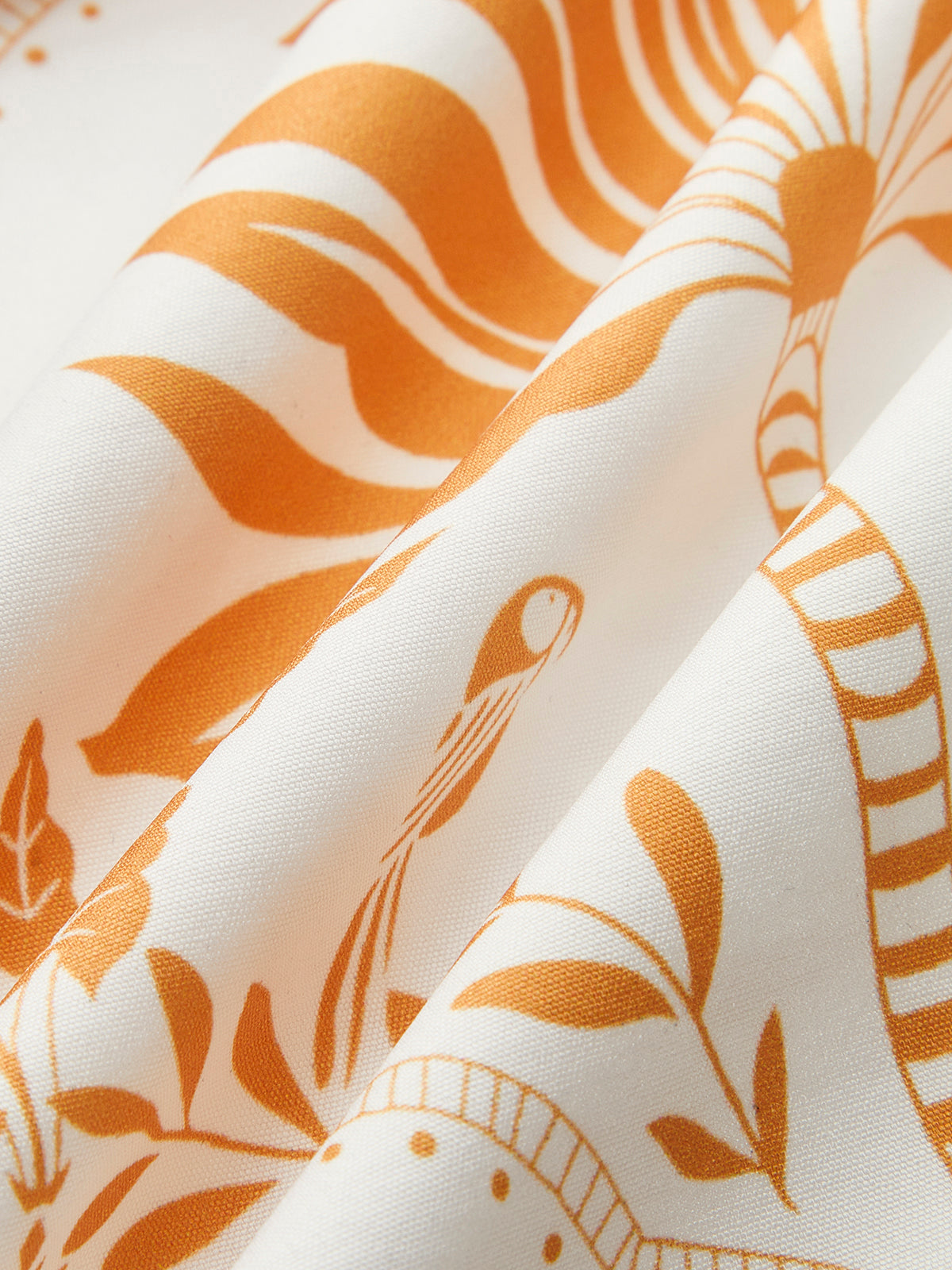 Enchant Boho Print V-ringad klänning med skärp