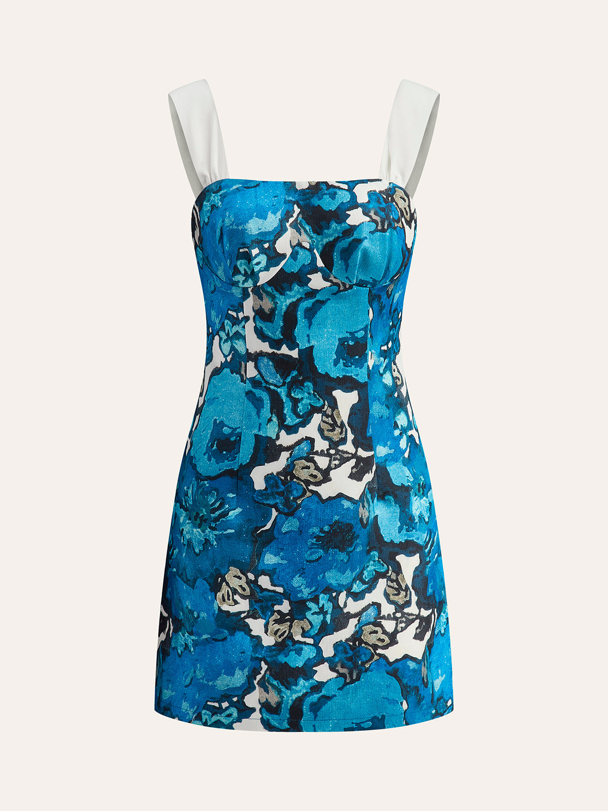 Jaelian Floral Print Cami Dress
