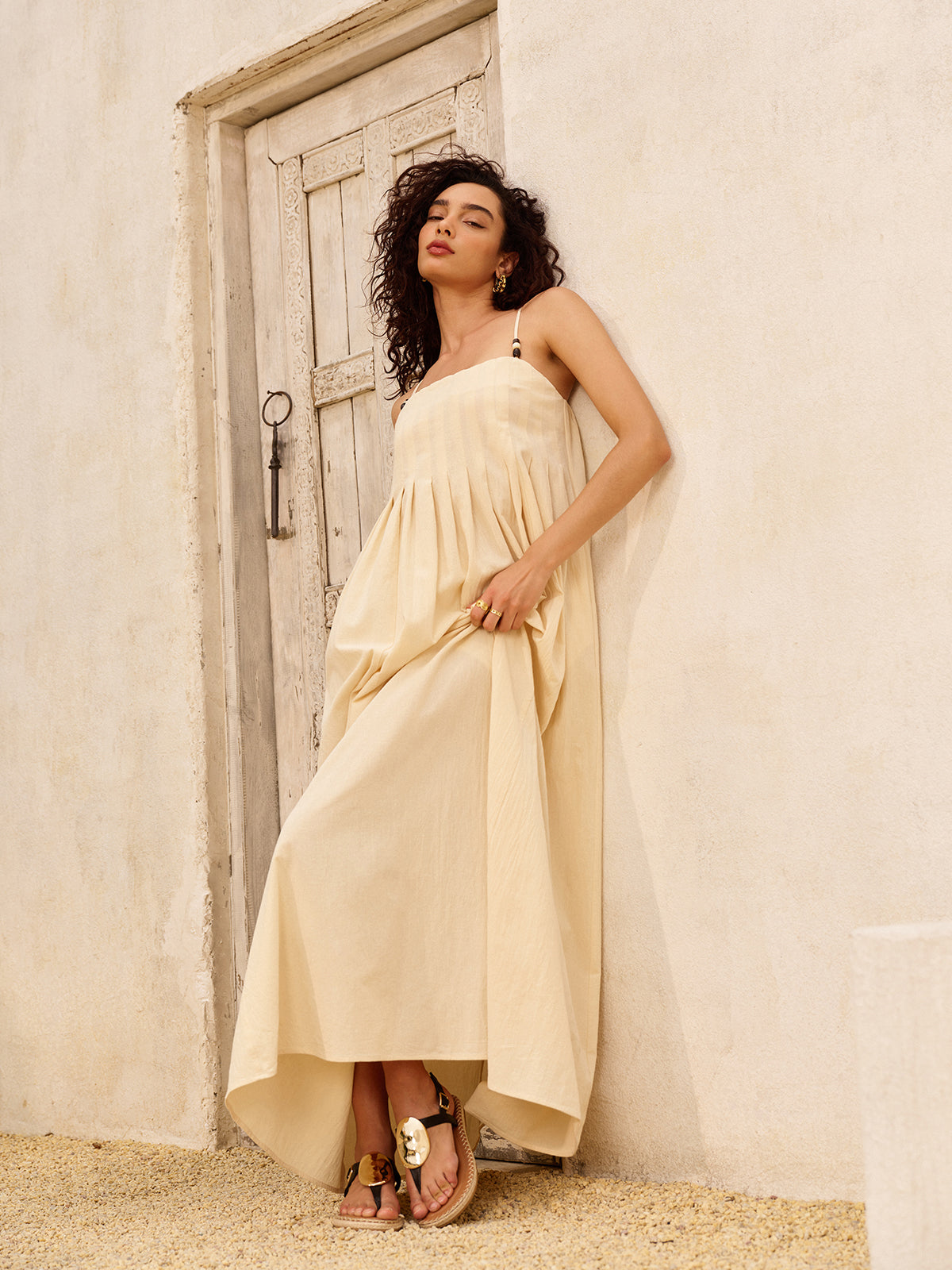 Aura Oversized Klänning Med Pockets