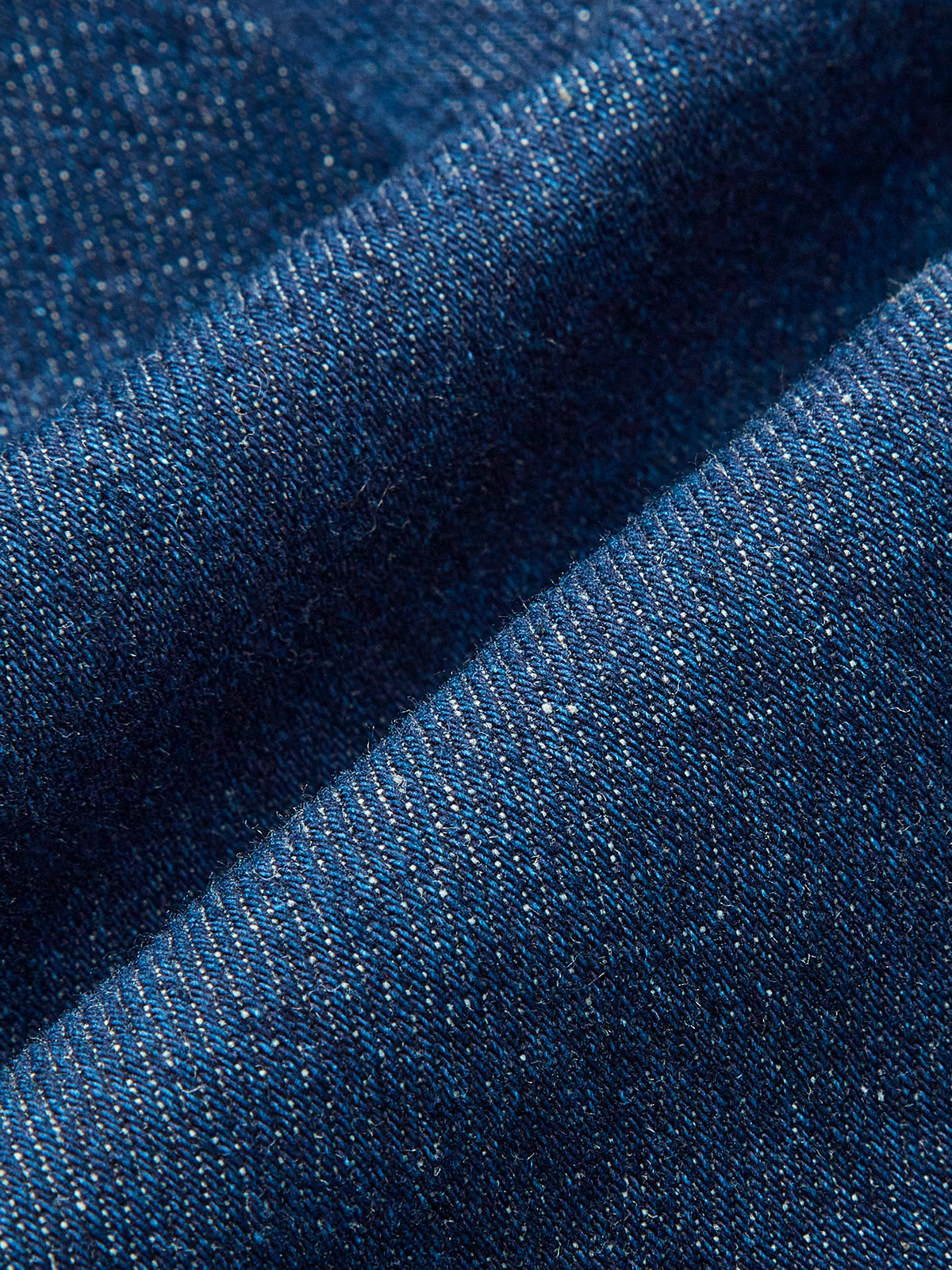 Splendoris utsvängd denimklänning med korsrygg