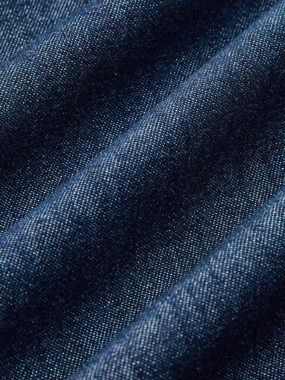 Silkdust Denim Midiklänning med utskurna detaljer