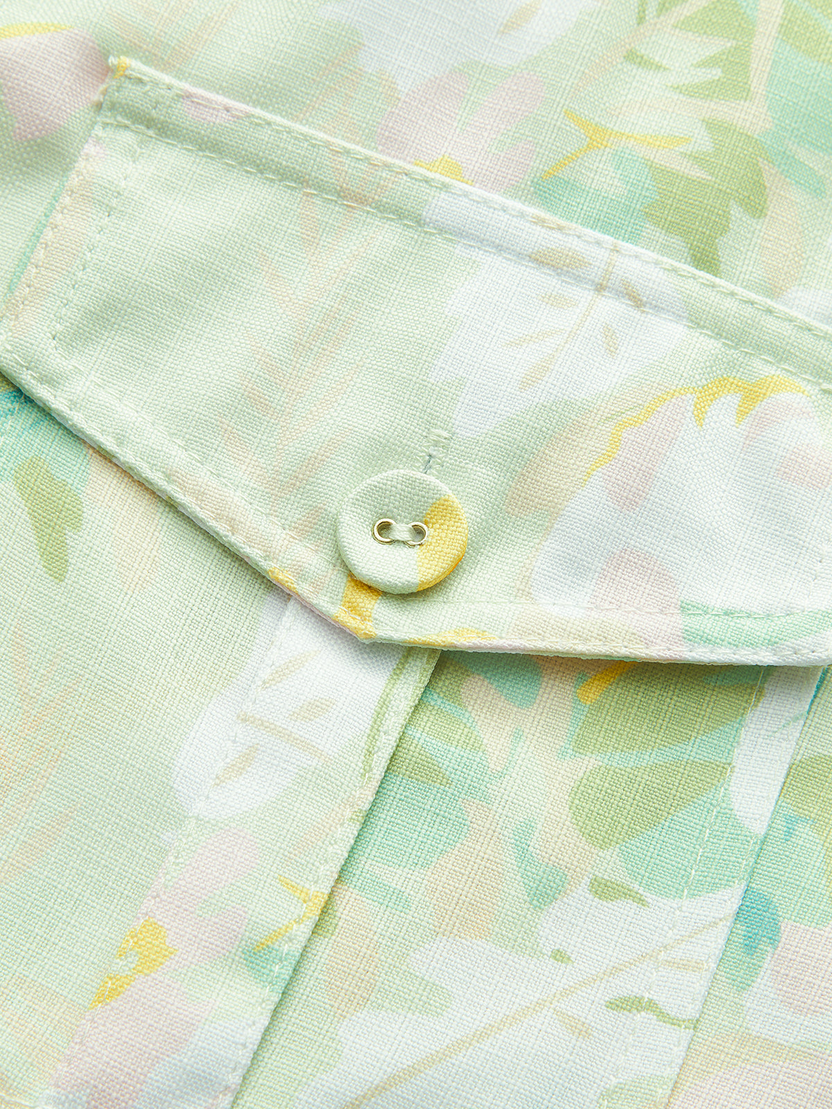 Crystalweave Pocketed Skärpade Blommiga Jumpsuits