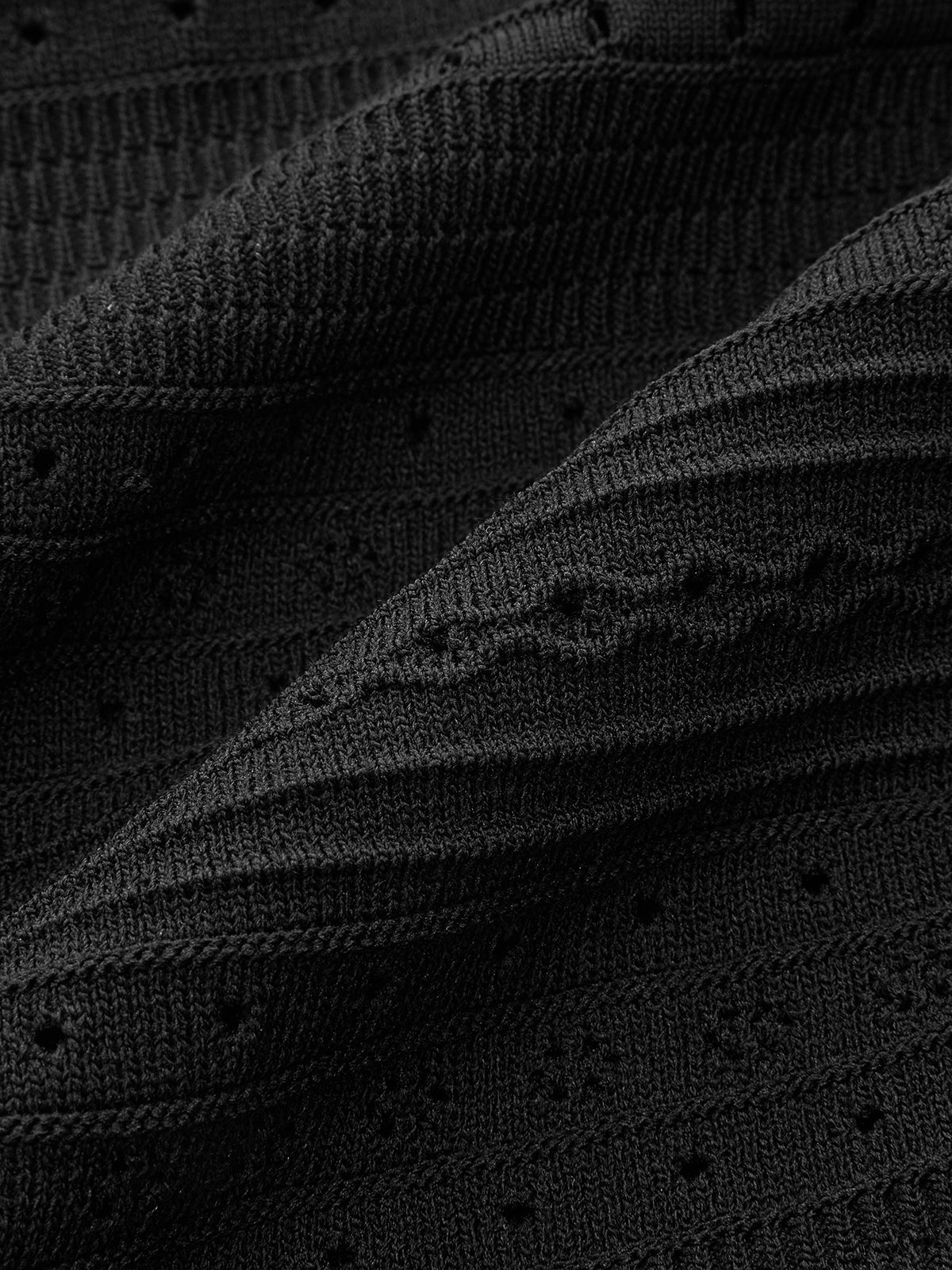 SŽvel – Ärmelloses Maxikleid aus Strick mit Ösenfalten