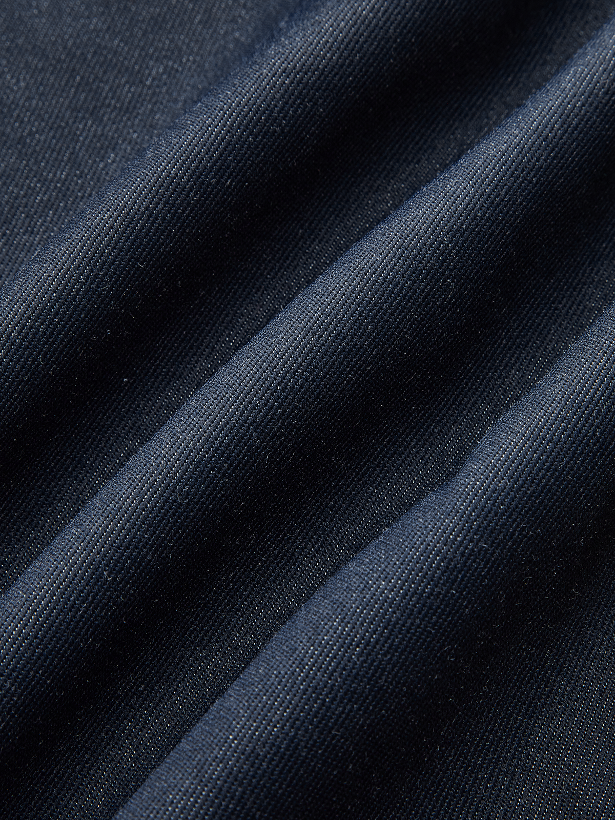 Starbloom Denim V-ringad Ruched Midi-klänning