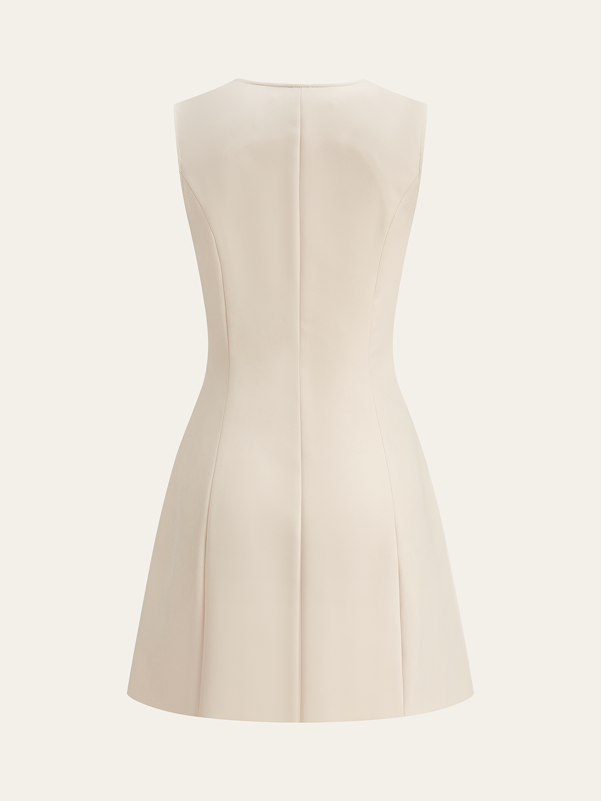Selian Pocketed Zip-Up Mini Dress
