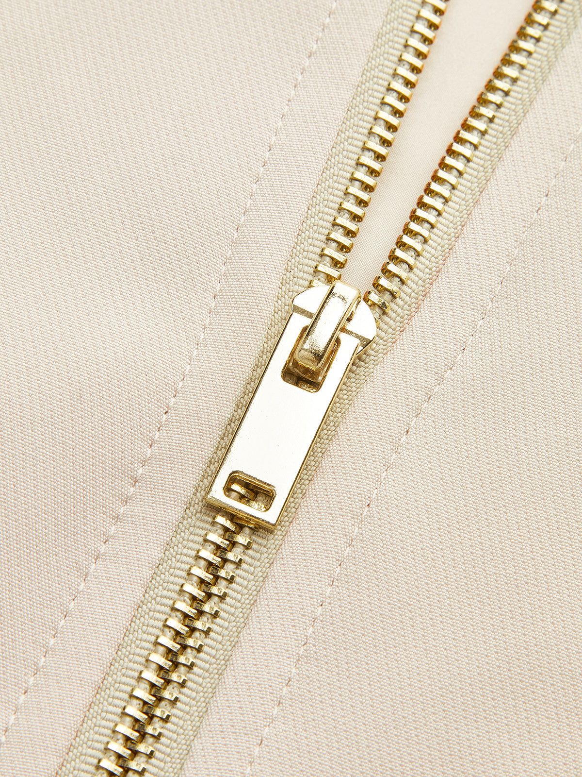 Selian Pocketed Zip-Up Mini Dress