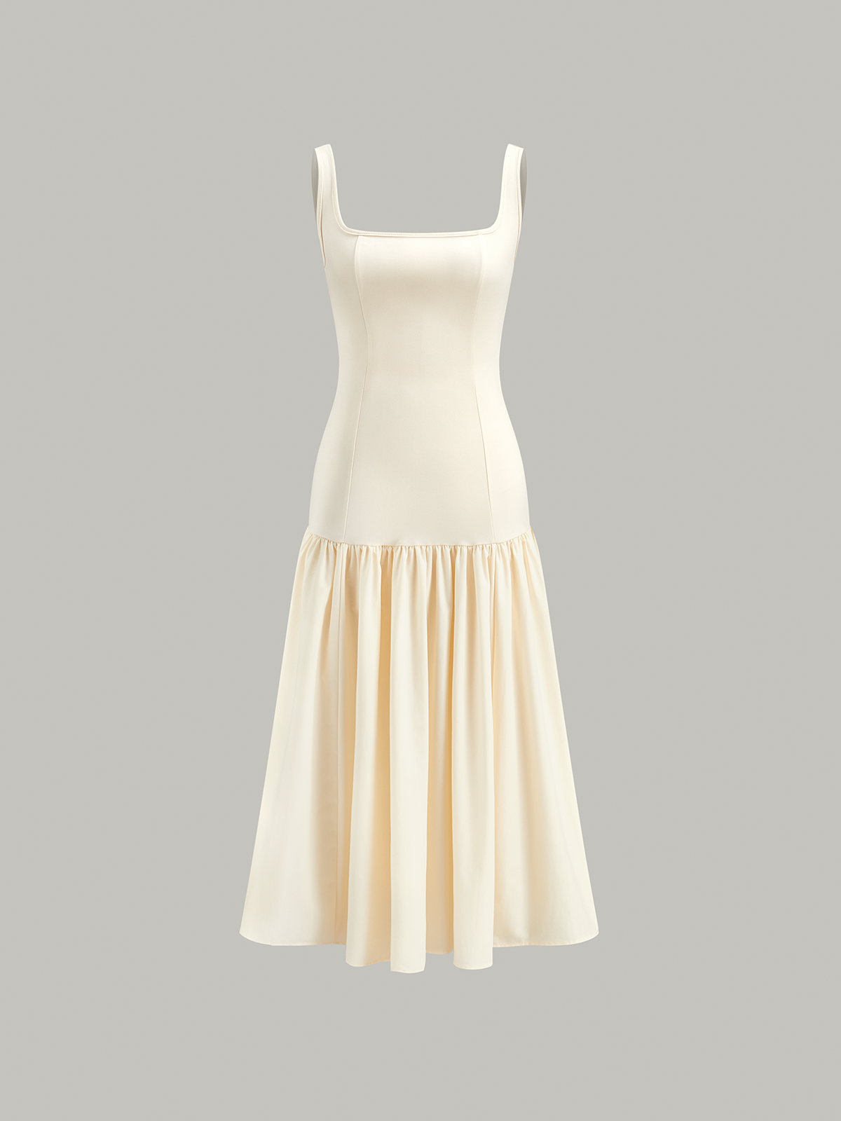 Jaelvine Ruffle Long Cami Sundress