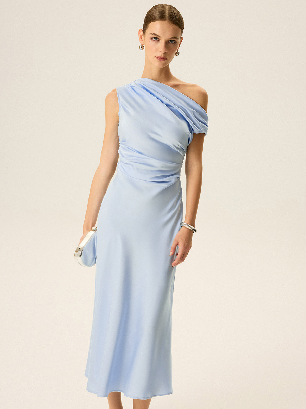 Wyniel Off-shoulder Midiklänning