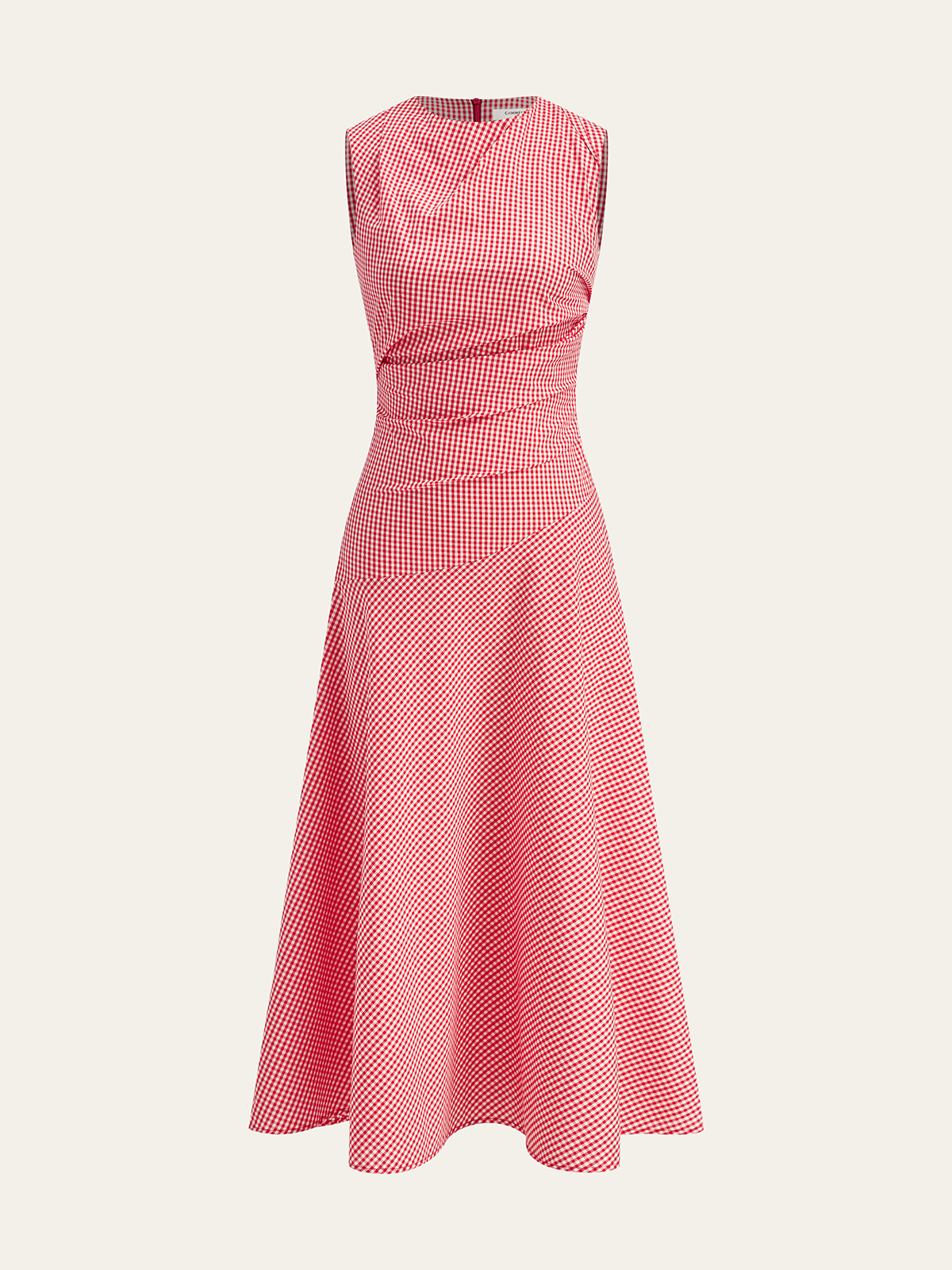 SiarŽ Gingham-Midikleid