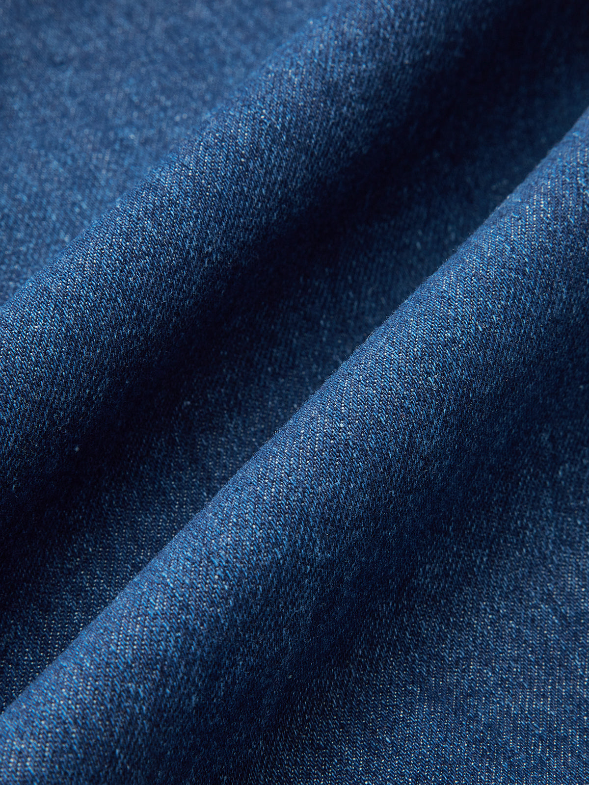 Palimerto Denim Miniklänning med Spetskant och Slag