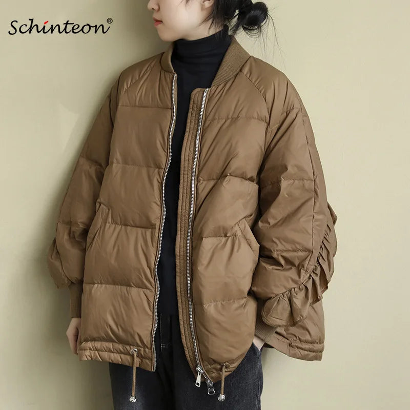 Women's Solid Down Jacket
