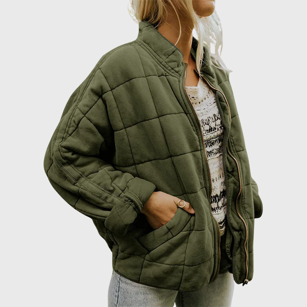Women's Vintage Polyester Jacket