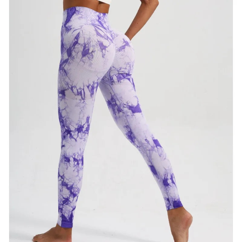 Maya Seamless Tie-Dye Yoga Leggings