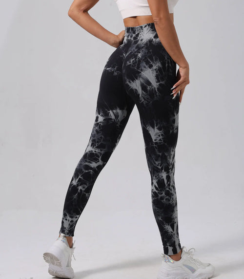Maya Seamless Tie-Dye Yoga Leggings