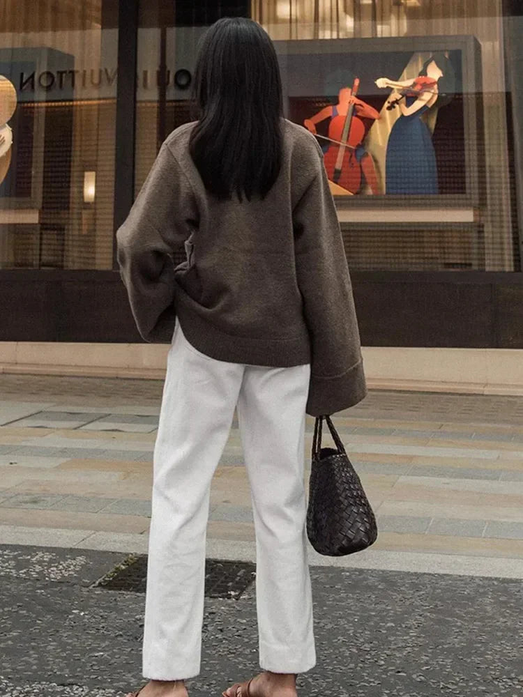 Sofia Strickcardigan mit V-Ausschnitt