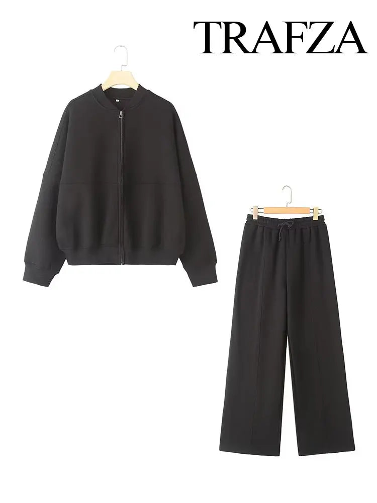 Luna Retro Bomberjacka och sammetsbyxor
