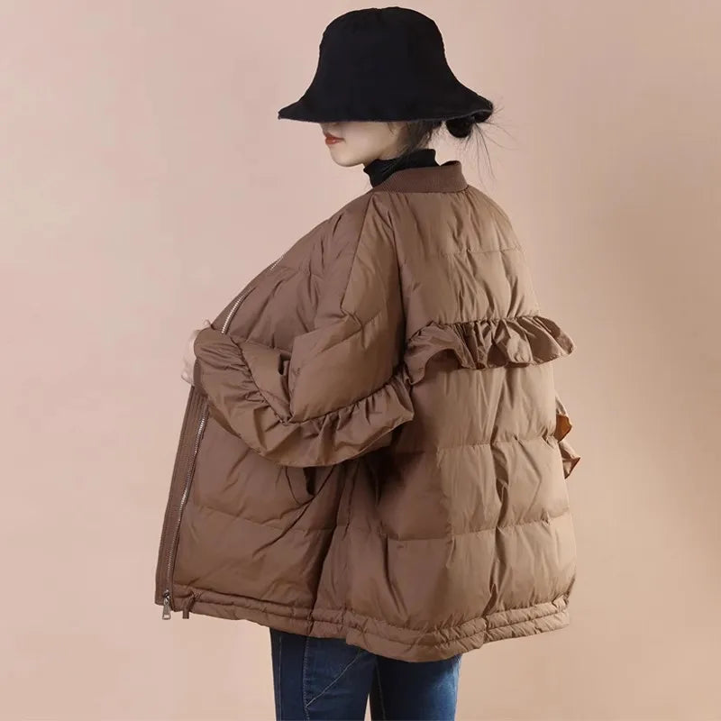 Women's Solid Down Jacket