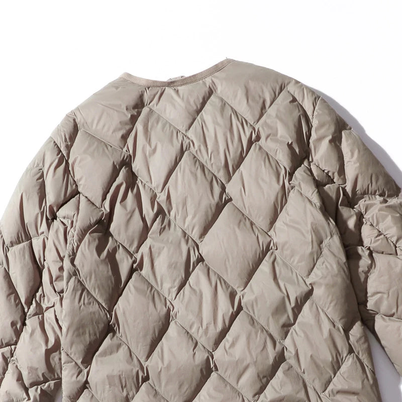 Women's Argyle Down Vest