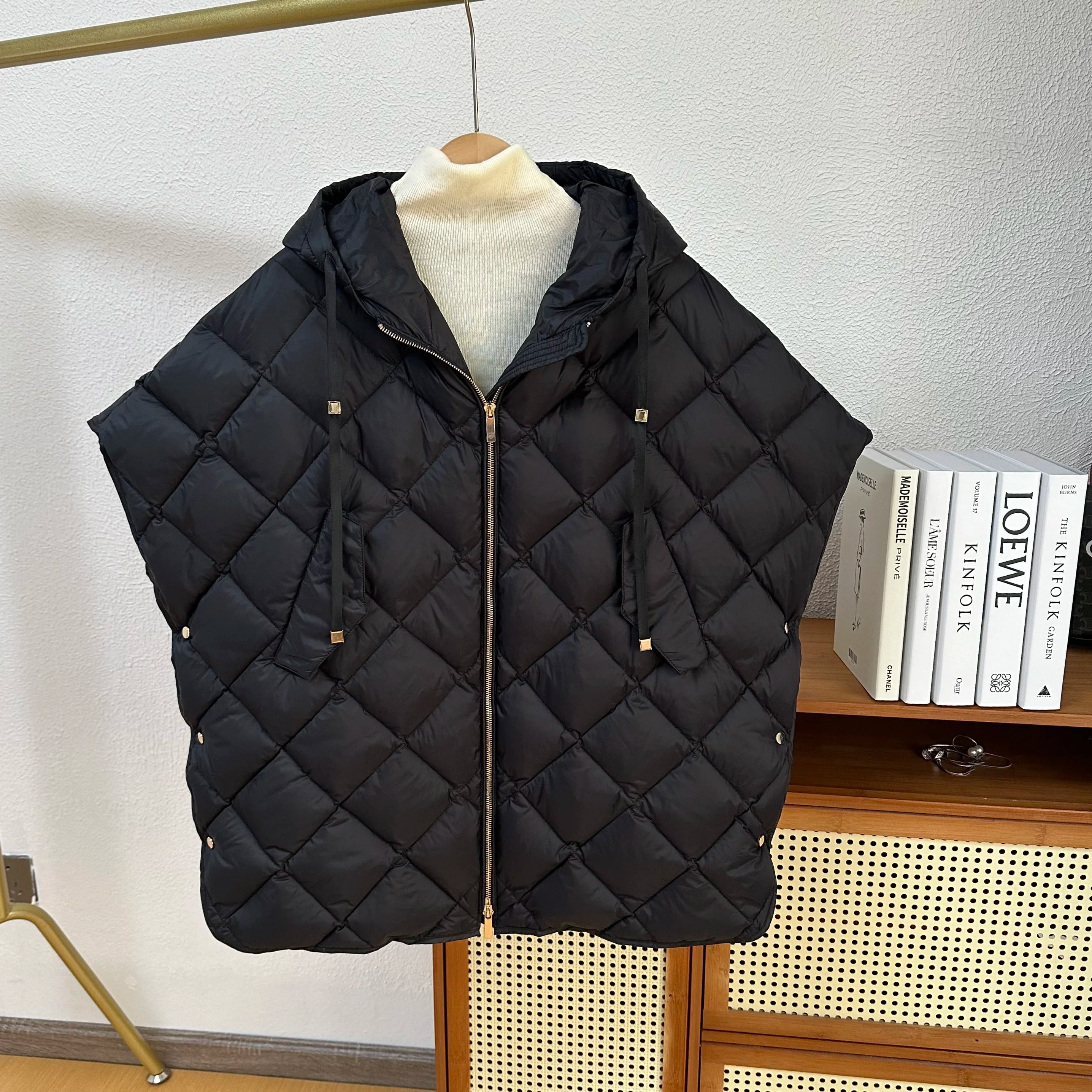 Luna Oversized Hooded Cape
