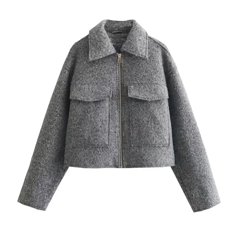 Emma Tweed Cropped Jacket