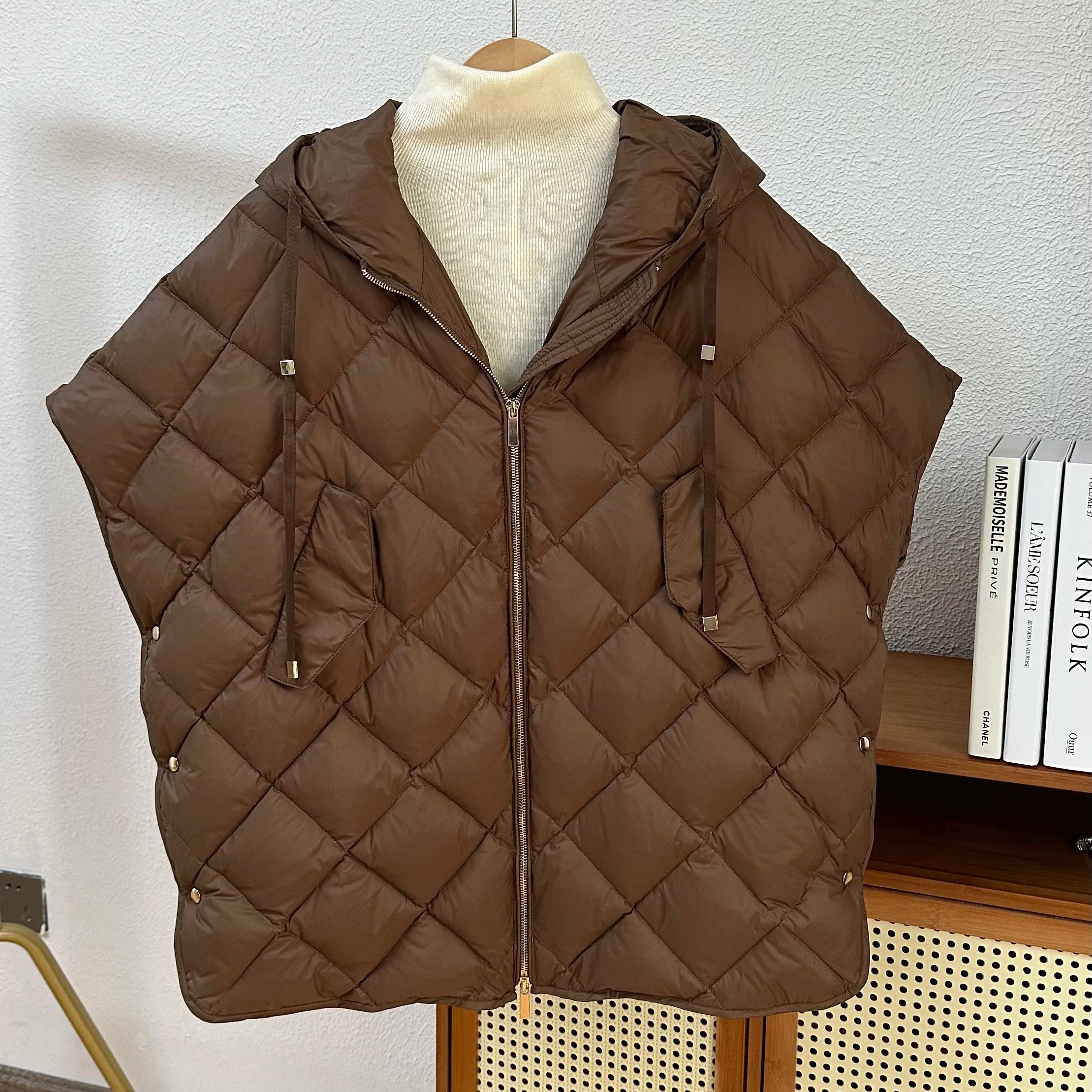 Luna Oversized Hooded Cape