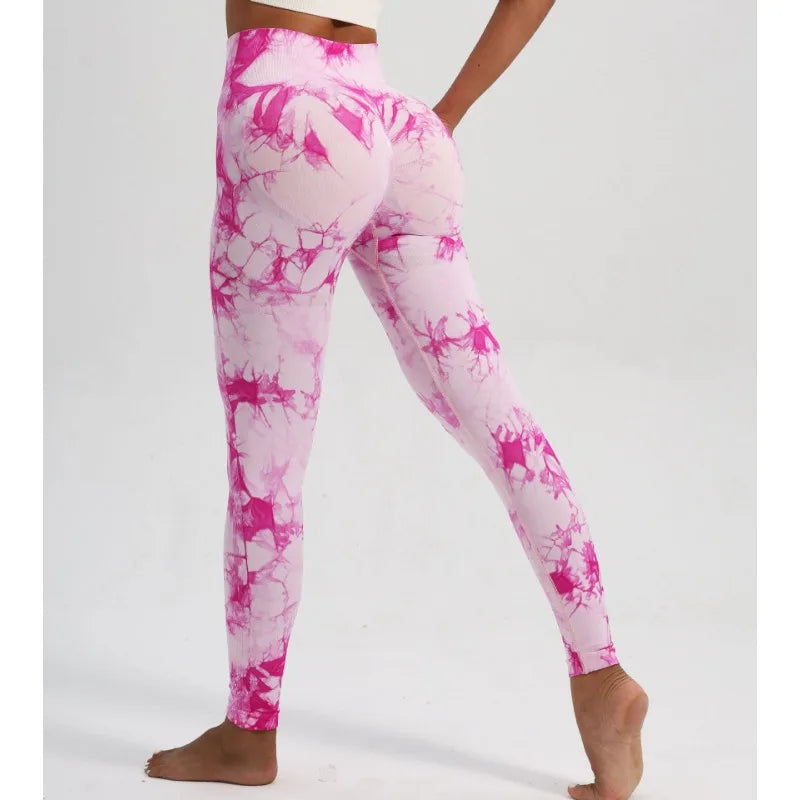 Maya Seamless Tie-Dye Yoga Leggings