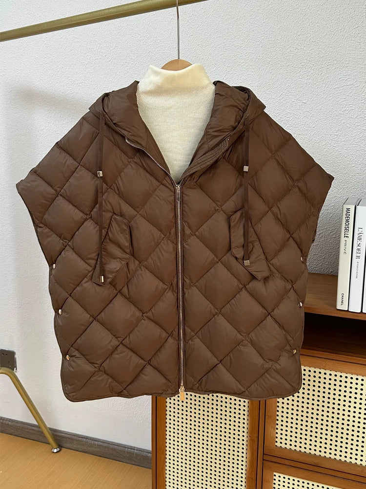 Luna Oversized Hooded Cape