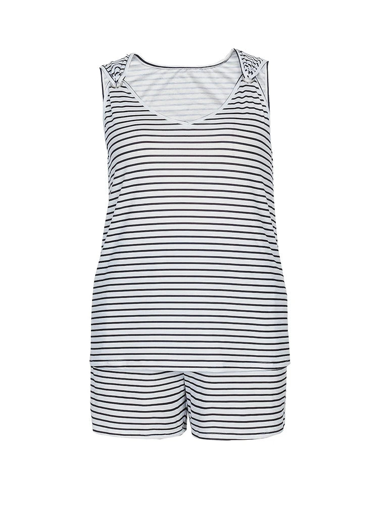 SolvaFit – Casual Summer Vest Jumpsuit Set