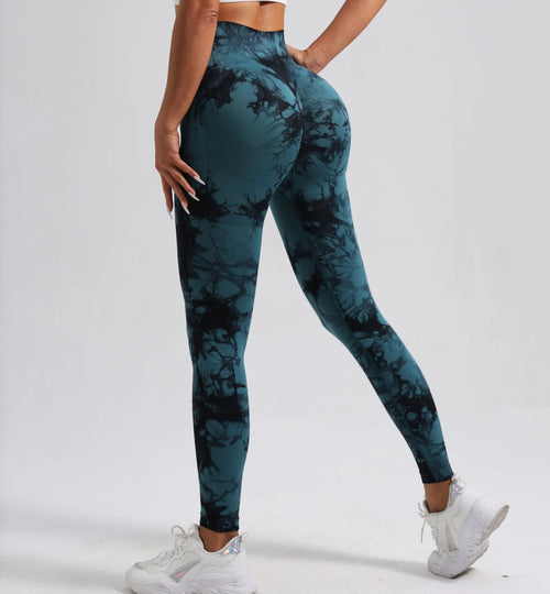 Maya Seamless Tie-Dye Yoga Leggings