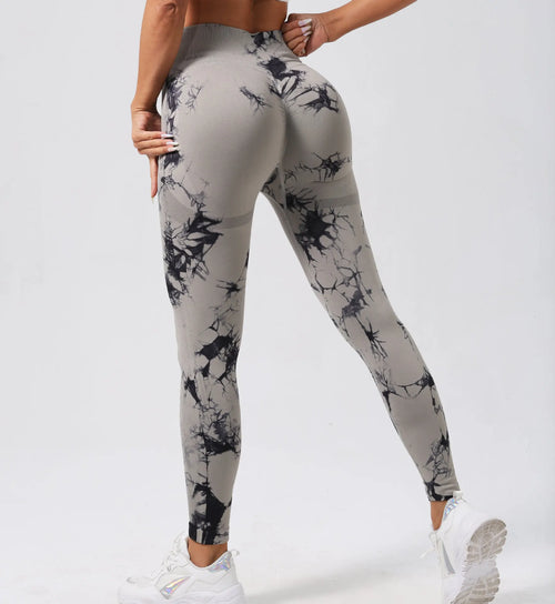 Maya Seamless Tie-Dye Yoga Leggings